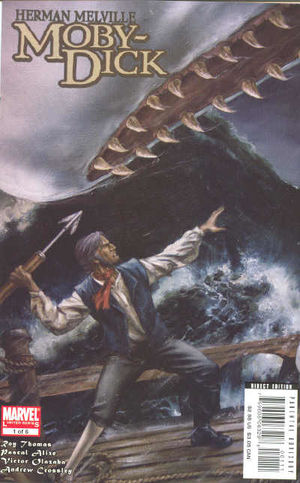 Cover Marvel Illustrated: MOBY DICK #1